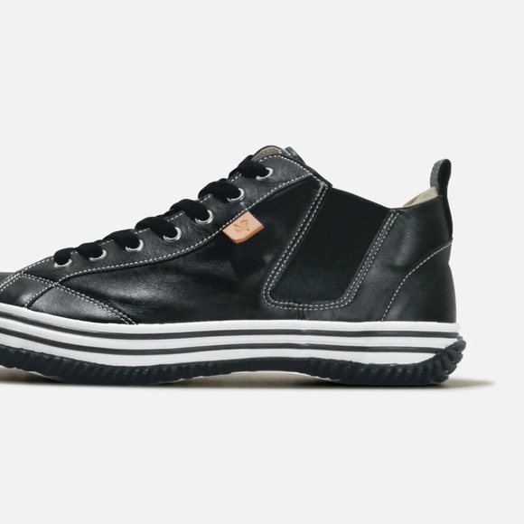 Spingle Move SPM- Black Bingo Japan Shoes-Kangaroo Leather - size LL - Picture 3 of 5